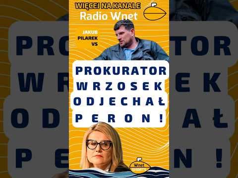 Pani Wrzosek odjechał peron?!” Wojna z prokuratorem! 🤯 Jakub Pilarek #shorts