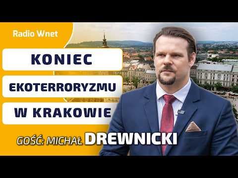 PiS wyłoniło kandydata na prezydenta Krakowa. Michał Drewnicki obiecuje rewolucję w SCT
