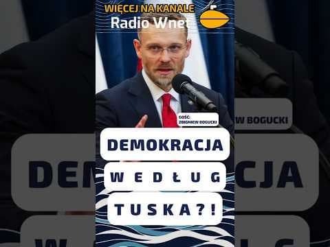 BOGUCKI UDERZA W TUSKA! „Chcą zamknąć usta milionom Polaków! To nie ma nic wspólnego z demokracją”