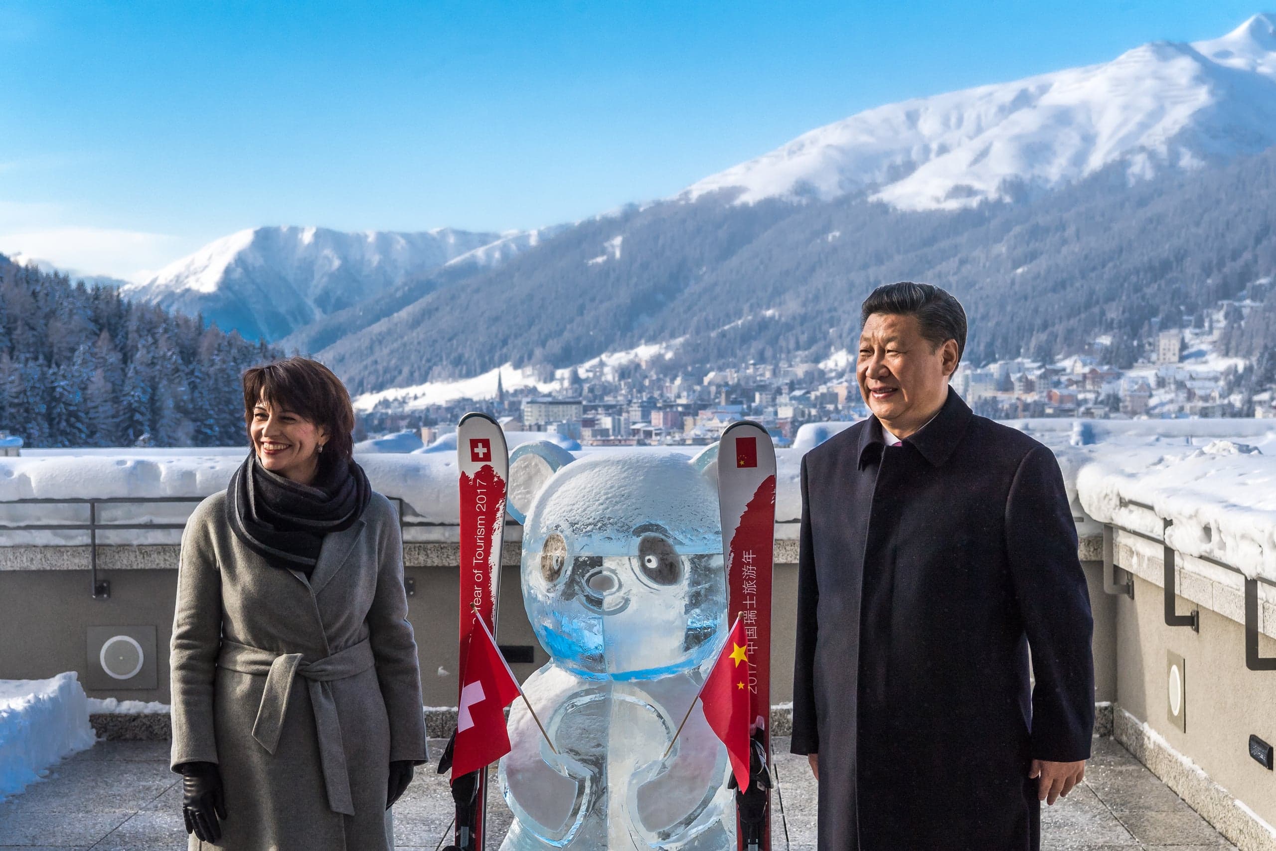 W Davos Chiny zaprezentowały się jako gwarant korporacyjnego modelu globalizacji