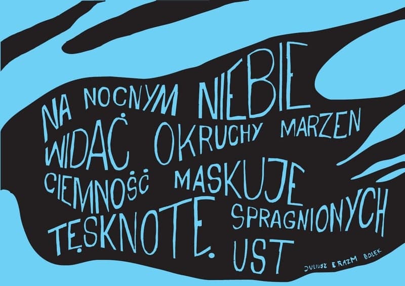 Plakaty poetyckie Juliusza Erazma Bolka w Centrum Sztuki Współczesnej. Połączenie wypowiedzi plastycznej i literackiej
