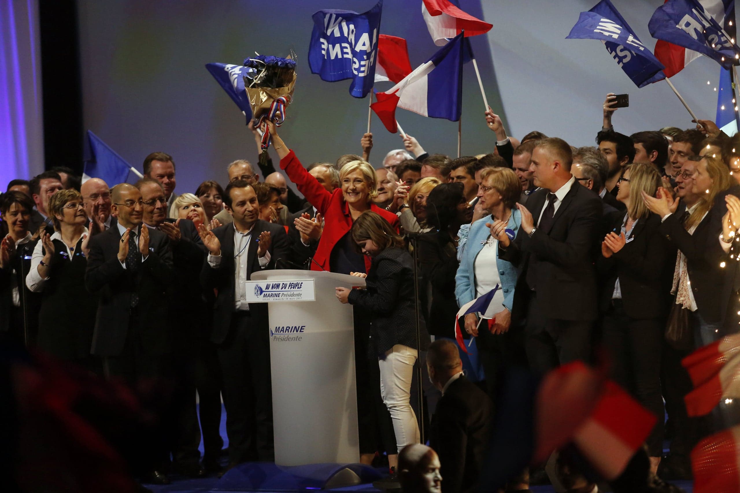 Marine Le Pen na wiecu w Lille: UE umrze i zastąpi ją Europa Narodów – ostre słowa kandydatki na prezydenta Francji