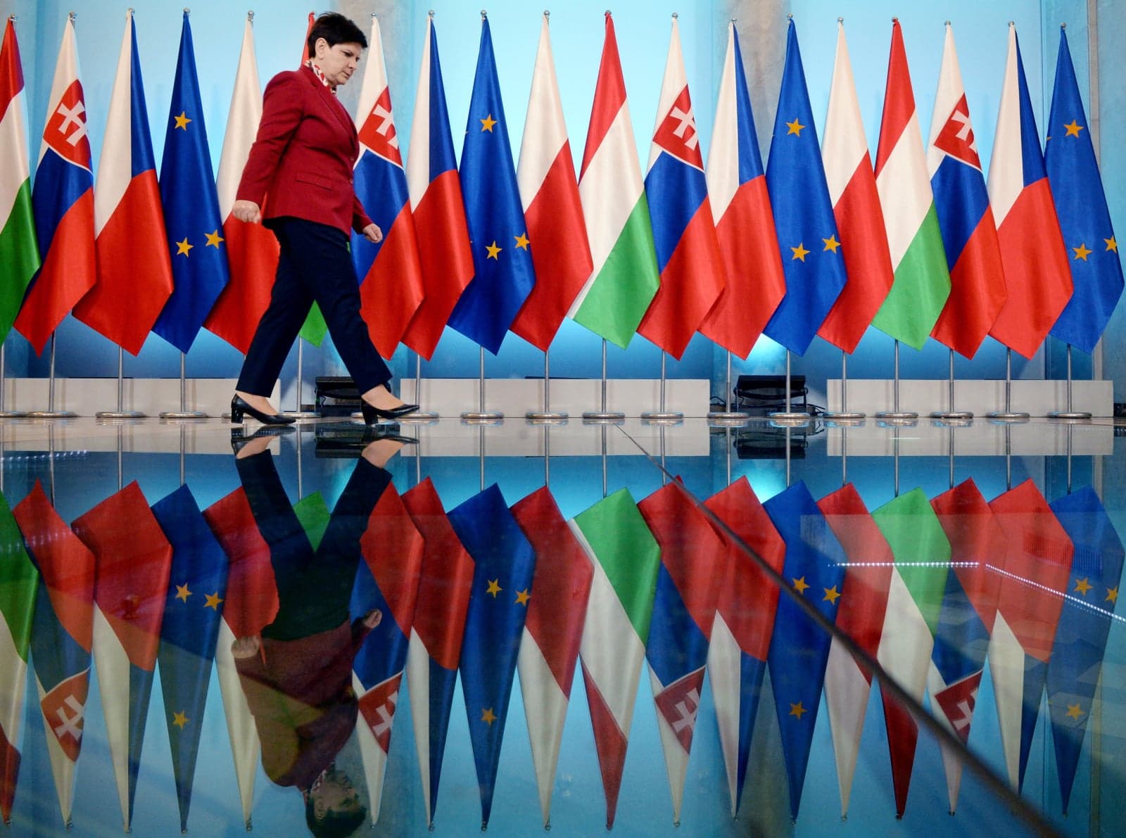 Premier Beata Szydło: Jest wspólne stanowisko Grupy Wyszehradzkiej w kwestii kierunku zmian w Unii Europejskiej
