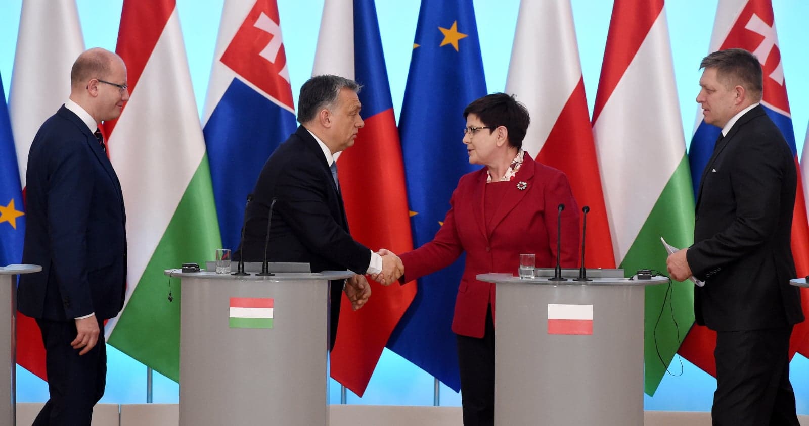Silna Europa – Unia Działania i Zaufania. Oświadczenie premierów państw Grupy Wyszehradzkiej po warszawskim spotkaniu
