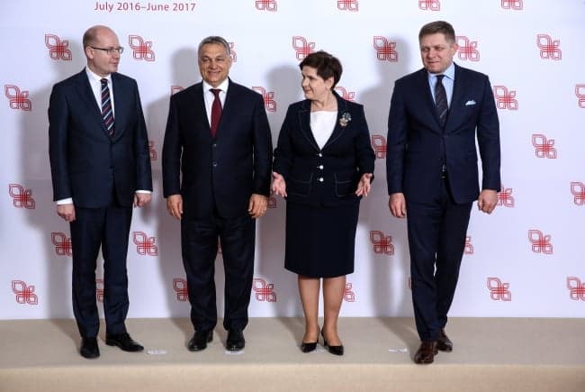 We wtorek przed południem w gmachu KPRM w Warszawie rozpoczęło się spotkanie premierów państw Grupy Wyszehradzkiej