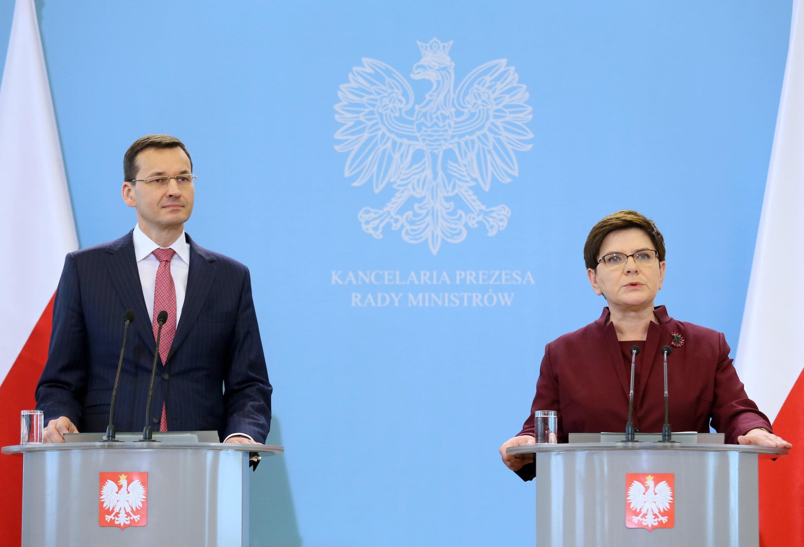 Wyniki i priorytety polityki gospodarczej rządu. Wspólna konferencja prasowa premier Szydło i wicepremiera Morawieckiego