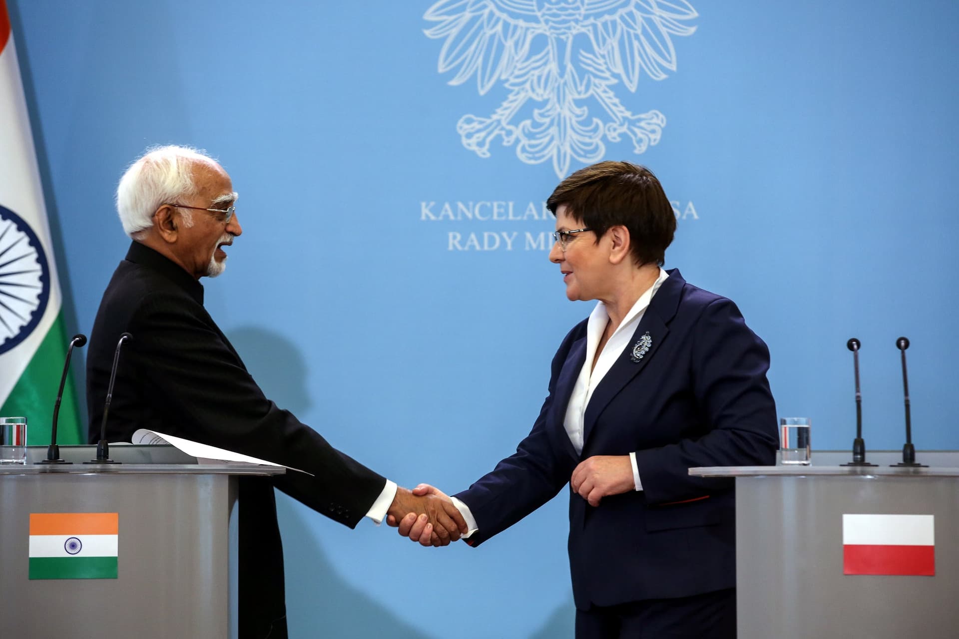Premier Szydło: Indie są dla nas bardzo ważnym partnerem handlowym i liczymy na nowe obszary współpracy z nimi