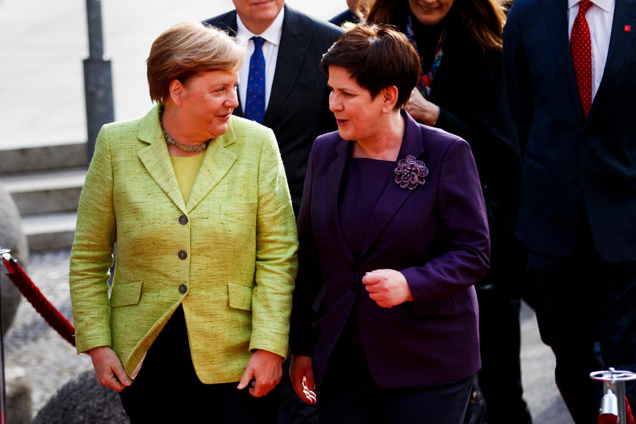 Polska krajem partnerskim na targach w Hanowerze. Beata Szydło i Angela Merkel otworzyły właśnie polskie stanowisko