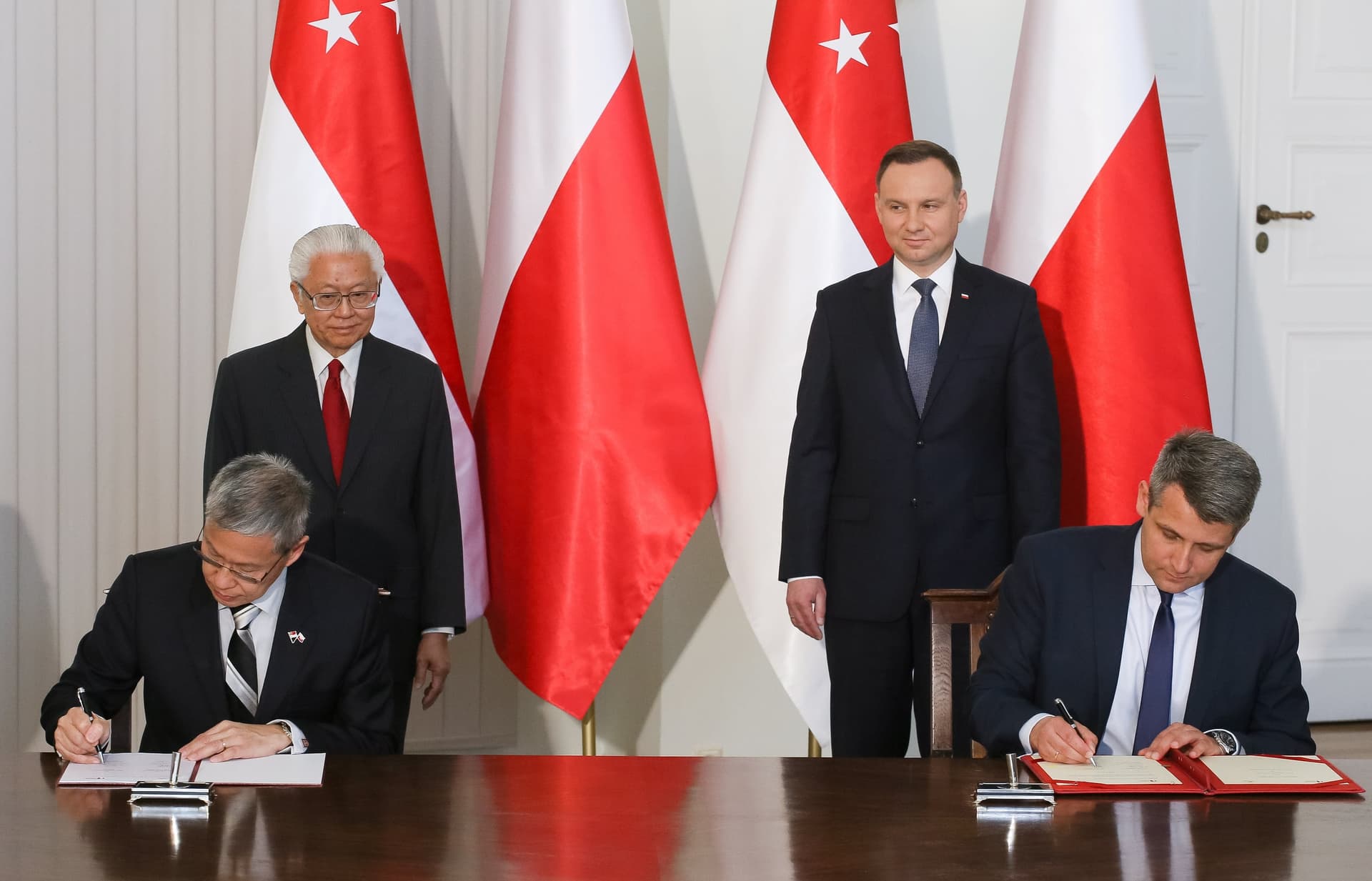 Prezydenci Polski i Singapuru są otwarci na zacieśnianie wzajemnych relacji gospodarczych oraz na nowe inwestycje