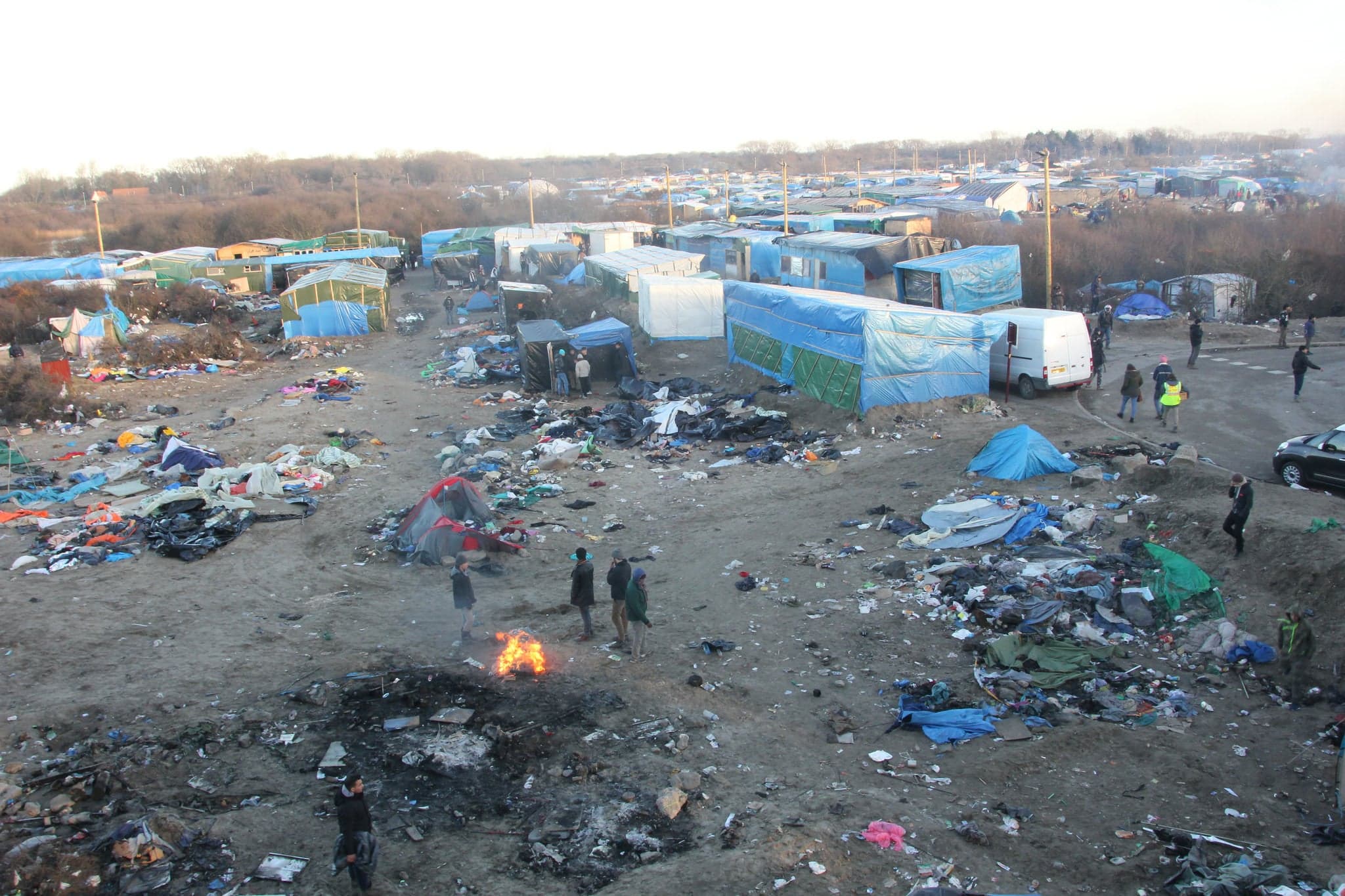 Francja: Zlikwidowano kolejne koczowiska imigrantów. Przebywało w nich 1600 osób, m.in. z Erytrei, Afganistanu i Sudanu