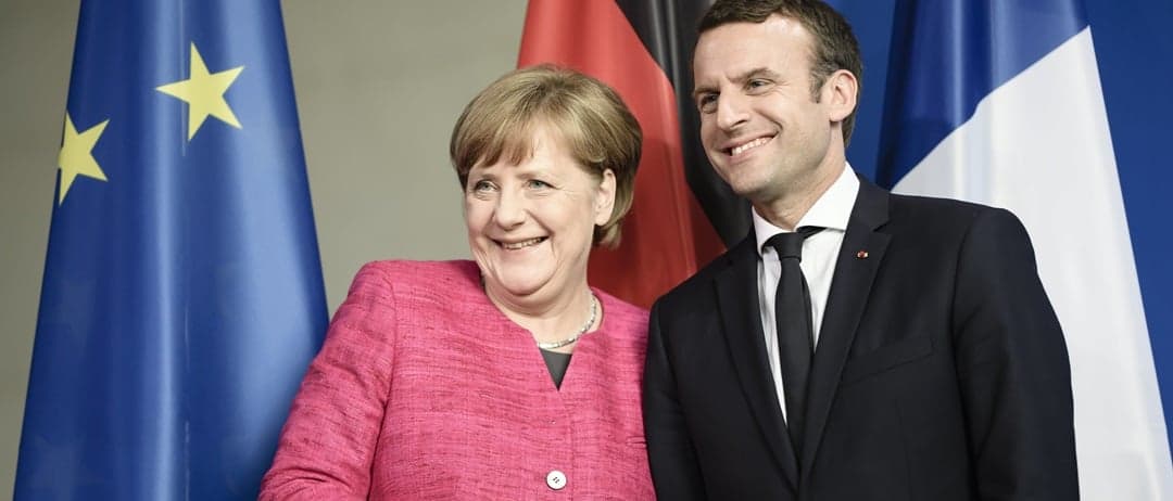 Macron i Merkel chcą daleko idących zmian w Unii Europejskiej, łącznie z renegocjacją traktatów w razie potrzeby