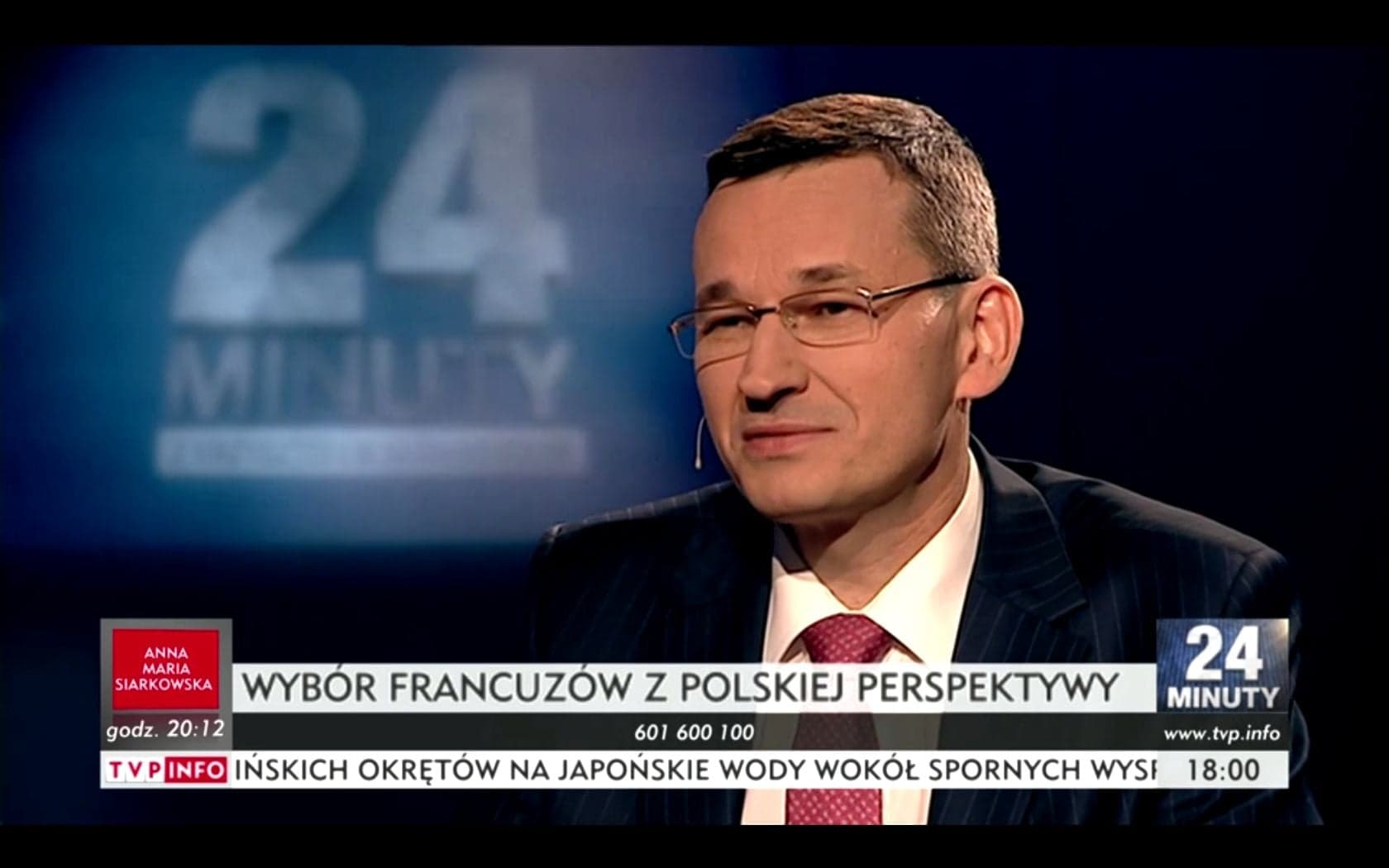 Morawiecki w „24 minuty”: polska gospodarka, podatki, repolonizacja, Macron, Brexit, polityka klimatyczna UE… (VIDEO)