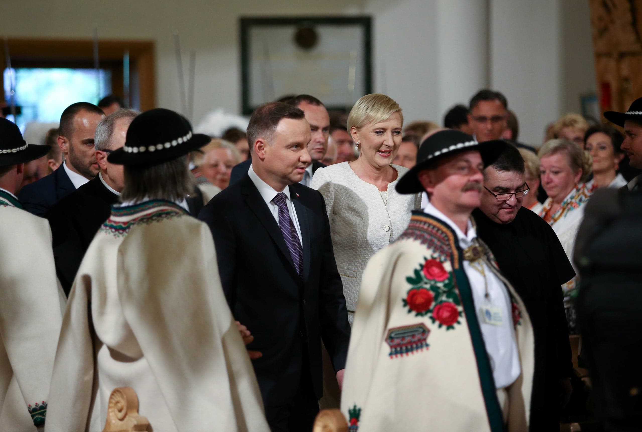 Zakopane / Para prezydencka, premier oraz ministrowie uczestniczyli w uroczystościach 100. rocznicy objawień fatimskich