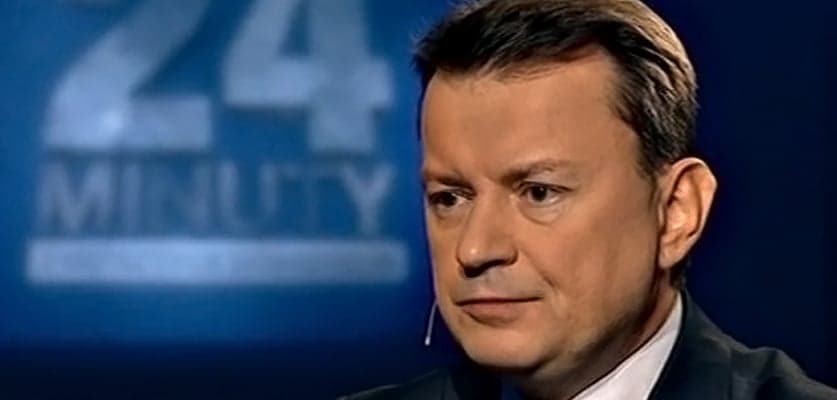 Mariusz Błaszczak w „24 minutach” w TVP Info: Nie zgodzę się na obniżanie bezpieczeństwa polskich obywateli [VIDEO]
