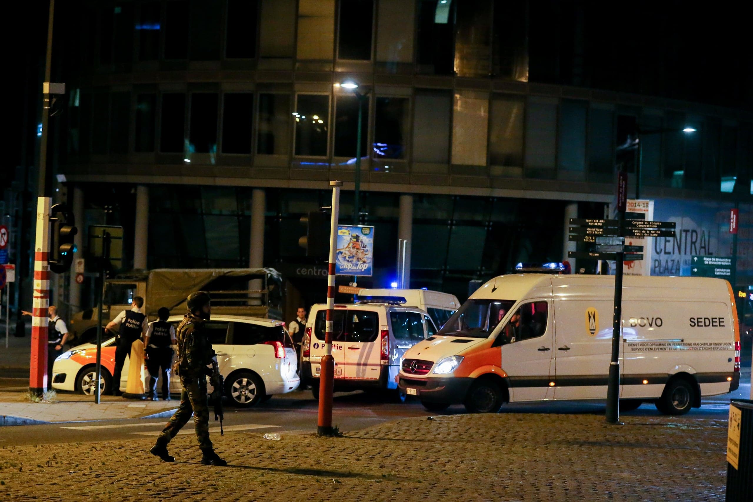 Belgia: Kolejny atak terrorystyczny islamskiego ekstremisty. Eksplozja na dworcu w Brukseli, sprawca unieszkodliwiony
