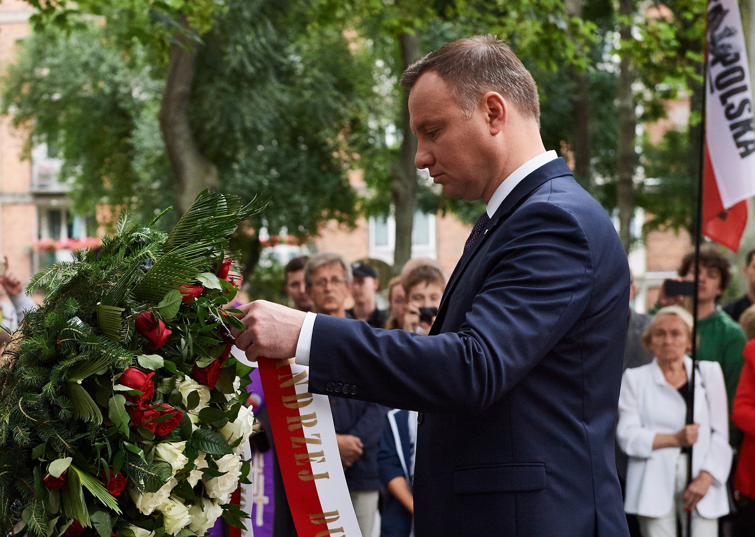 Prezydent Andrzej Duda: musimy pamiętać o ludobójstwie 100 tysięcy Polaków na Wołyniu i o nim przypominać