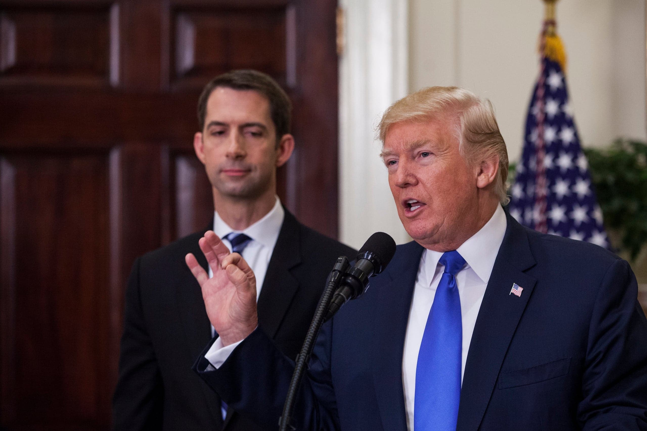 Prezydent Trump podpisał ustawę o zaostrzeniu sankcji wobec Rosji i zaostrzeniu restrykcji wobec Korei Północnej i Iranu