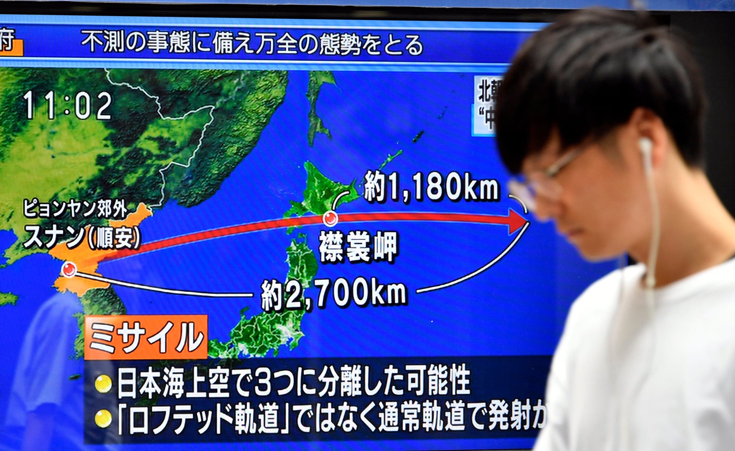 Korea Północna wystrzeliła pocisk balistyczny. Japonia z USA i Koreą Płd. zapowiadają „podjęcie nieodzownych kroków”