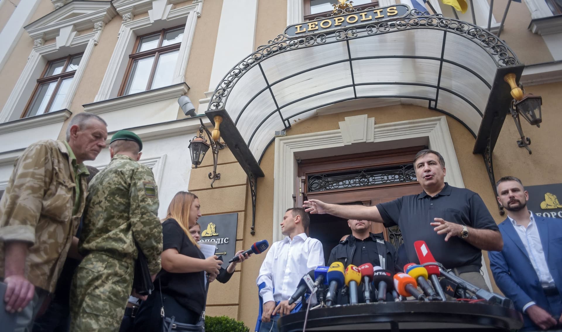 Nowa koalicja na Ukrainie Tymoszenko i Sadowy wspierają Saakaszwilego przeciw Poroszence w cieniu Zapad 2017