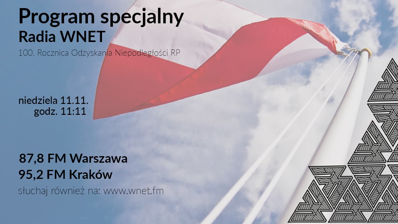 11 listopada – specjalna przedpremierowa audycja na falach w Warszawie i Krakowie. Zobacz program!