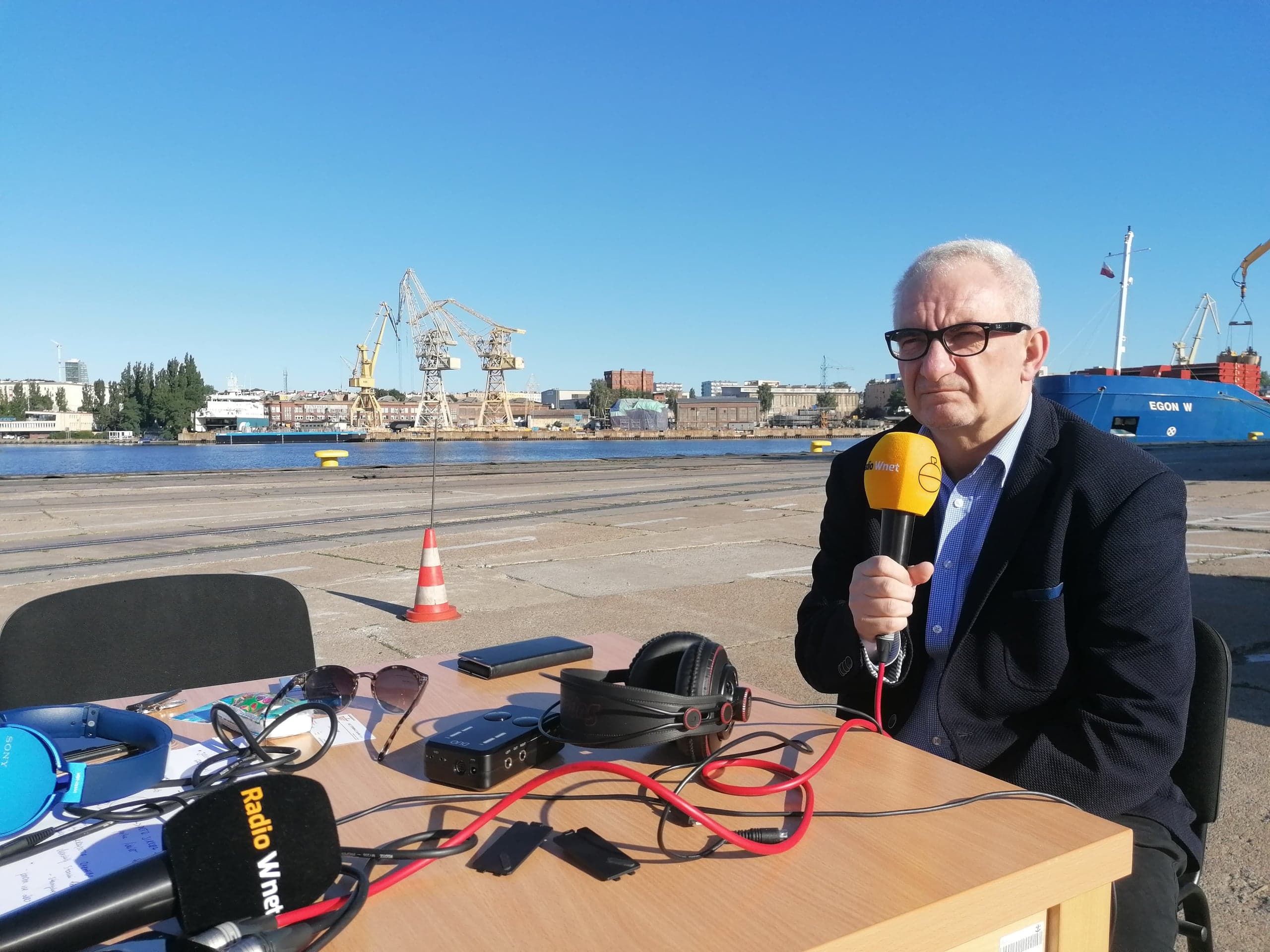 Krzysztof Urbaś: dzisiaj oddajemy piąte stanowisko promowe w porcie w Świnoujściu