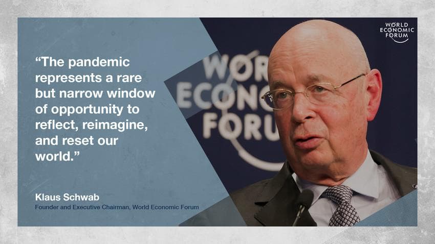 Klaus Schwab pragnie połączyć świat biologiczny i cyfrowy