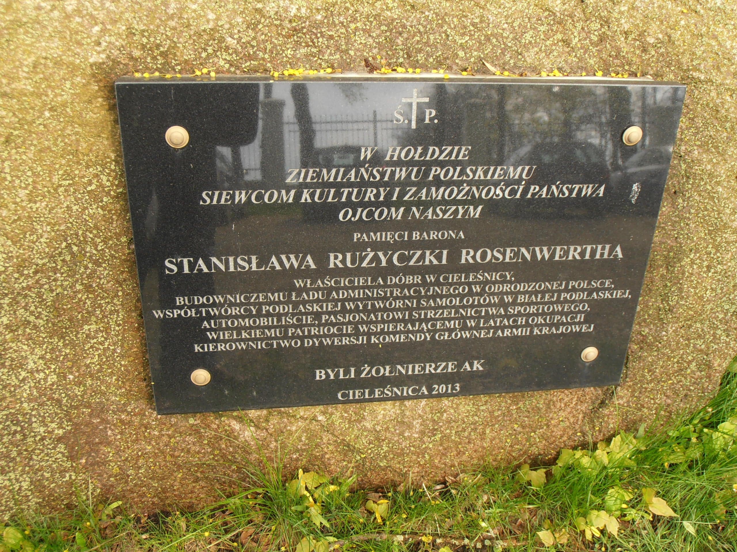 Nitychoruk: Cieleśnica to wieś z dosyć ważną historią. Pierwotnie to była posiadłość Radziwiłłów