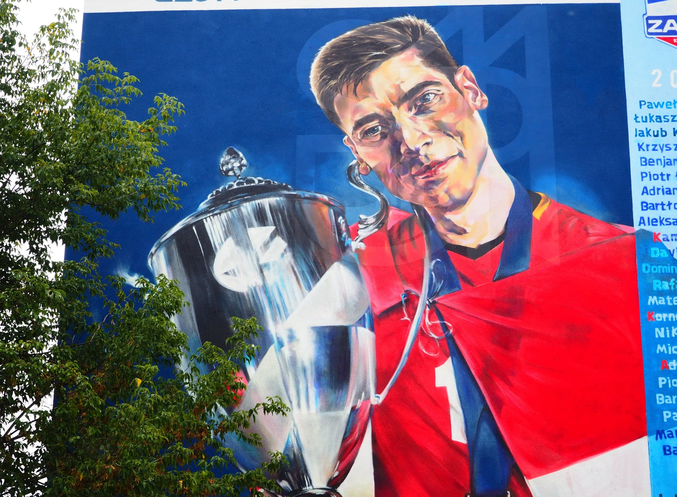 Kamil Semeniuk ma swój mural. Po mundialu już nikt nie podważa jego klasy