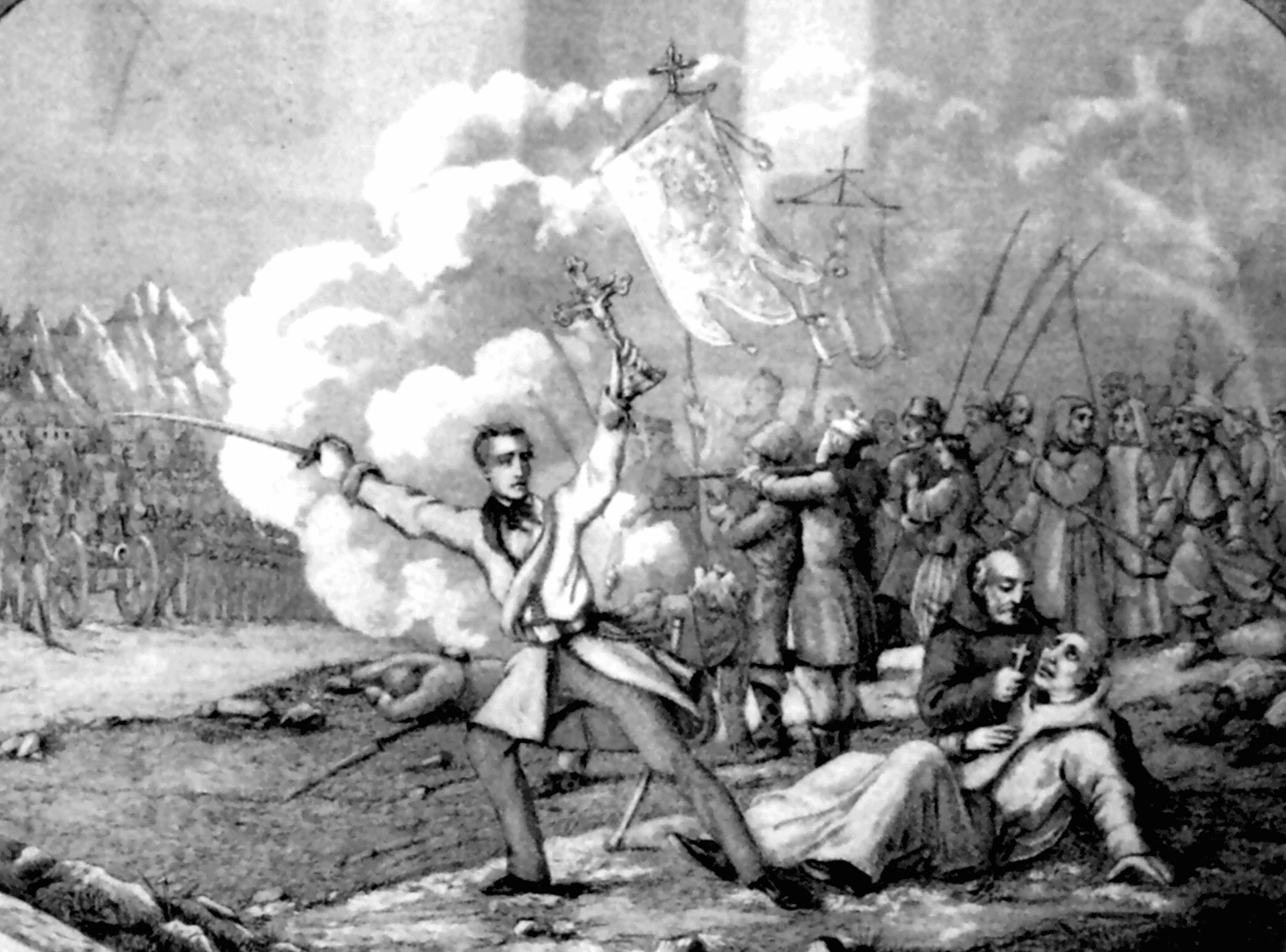177 rocznica powstania krakowskiego. Dr Jabłonka; było to jedyne powstanie trójzaborowe