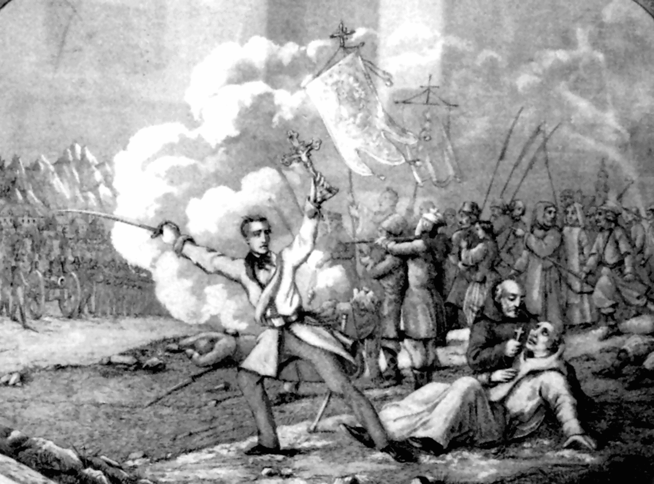 177 rocznica powstania krakowskiego. Dr Jabłonka; było to jedyne powstanie trójzaborowe
