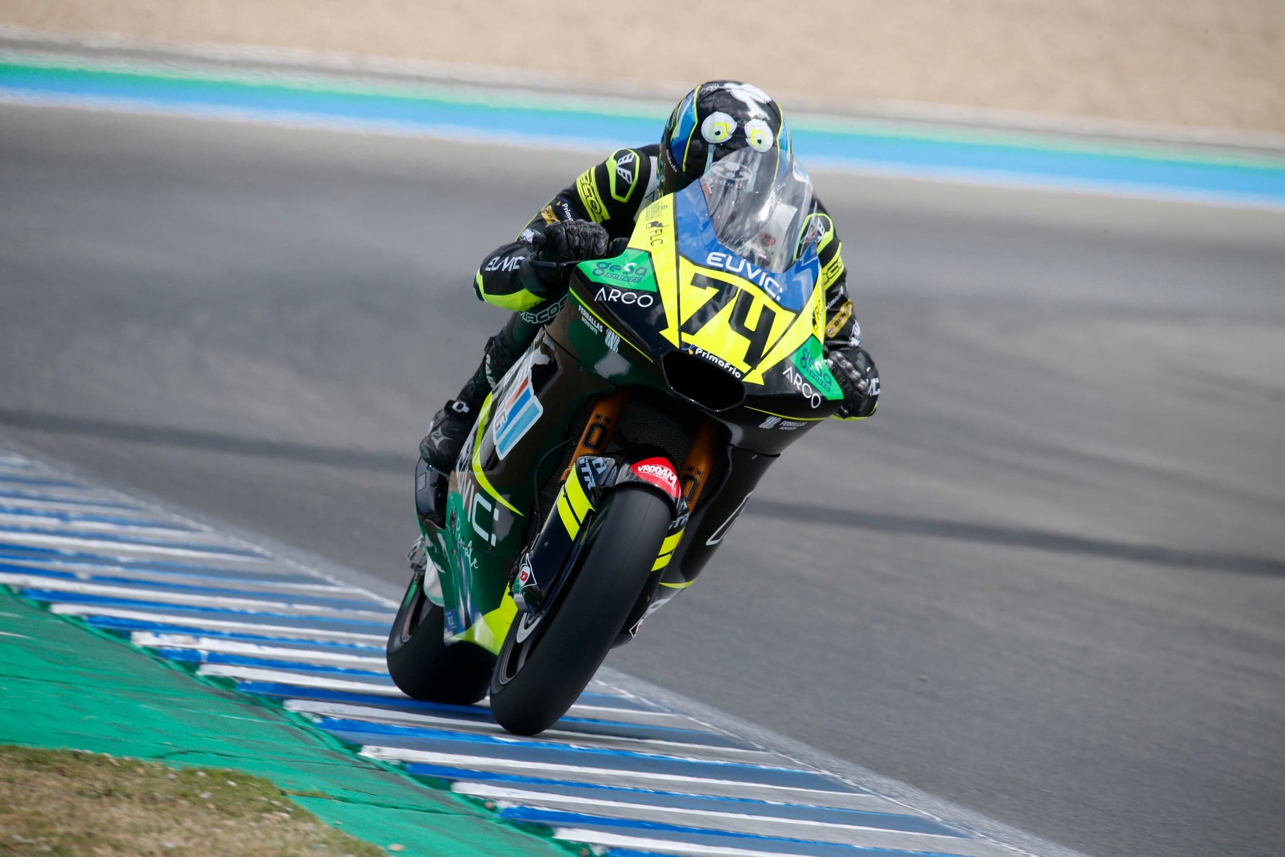 Motocyklista Piotr Biesiekirski wraca do Portugalii. Przed nim kolejna runda mistrzostw Europy Moto2