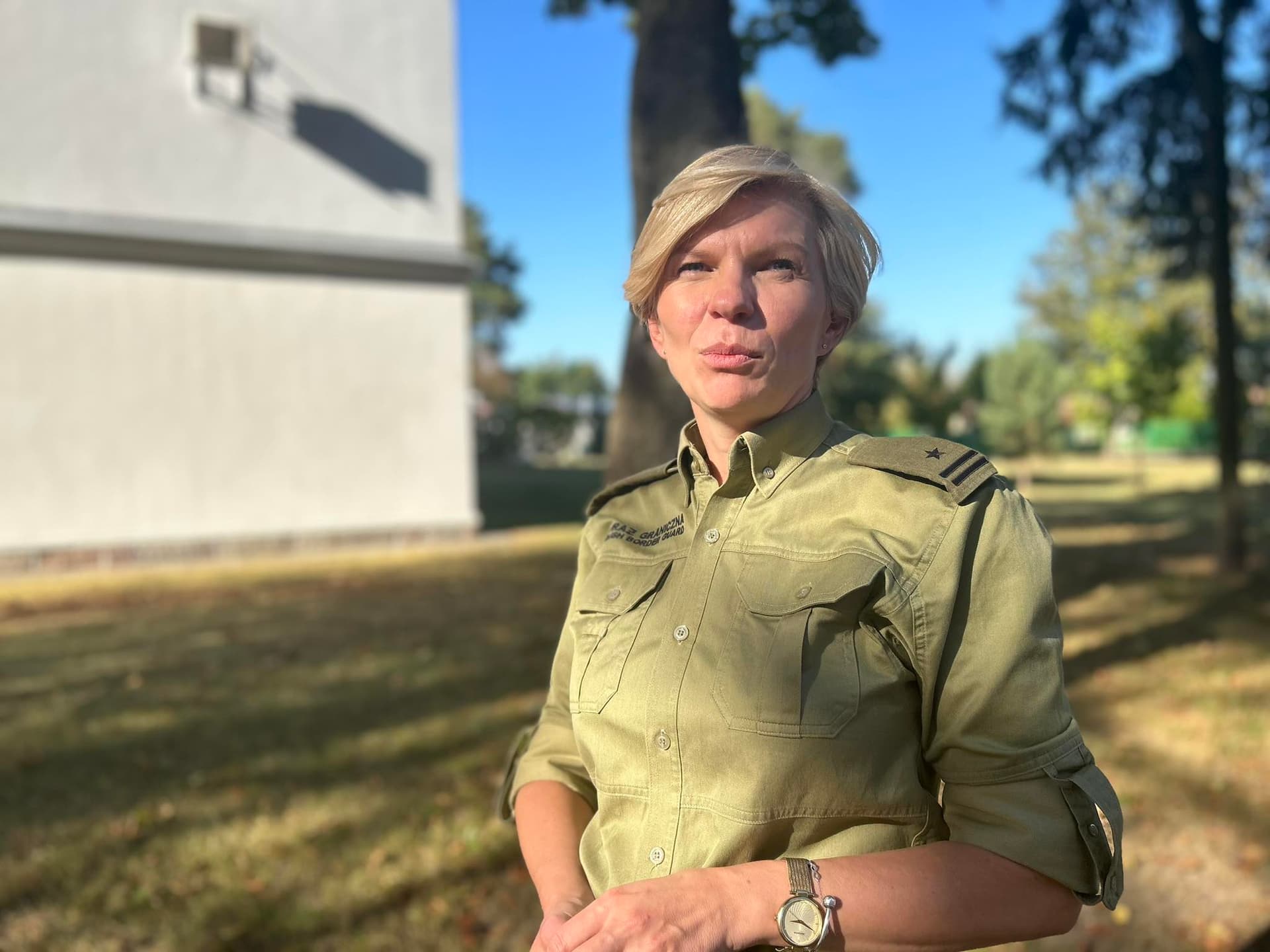 Mjr Zdanowicz: mieszkańcy Podlasia dobrze oceniają pracę Straży Granicznej. Ze stroną białoruską nie mamy kontaktu