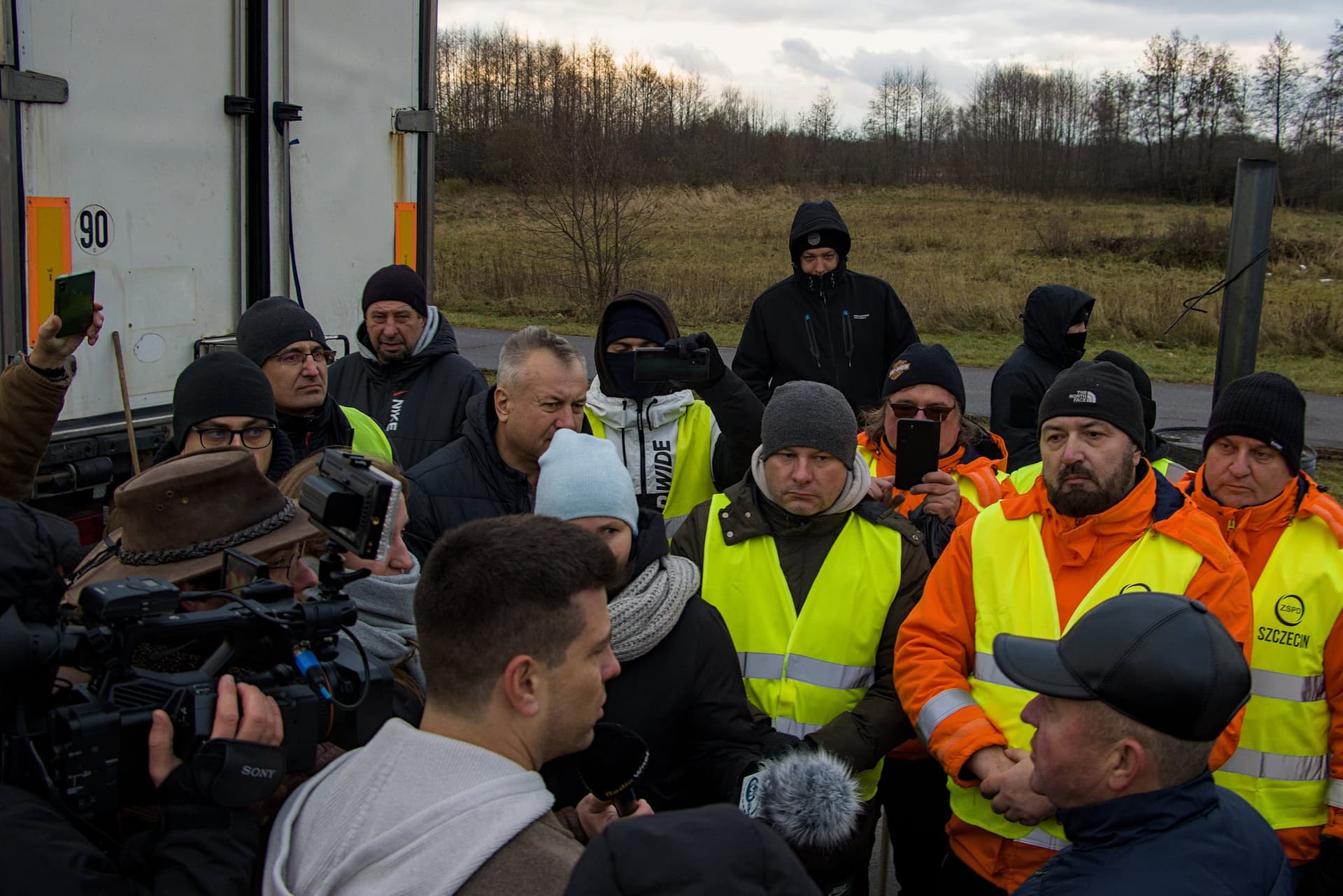 Piotr Mateusz Bobołowicz: blokada granicy potrwa co najmniej do 4 grudnia