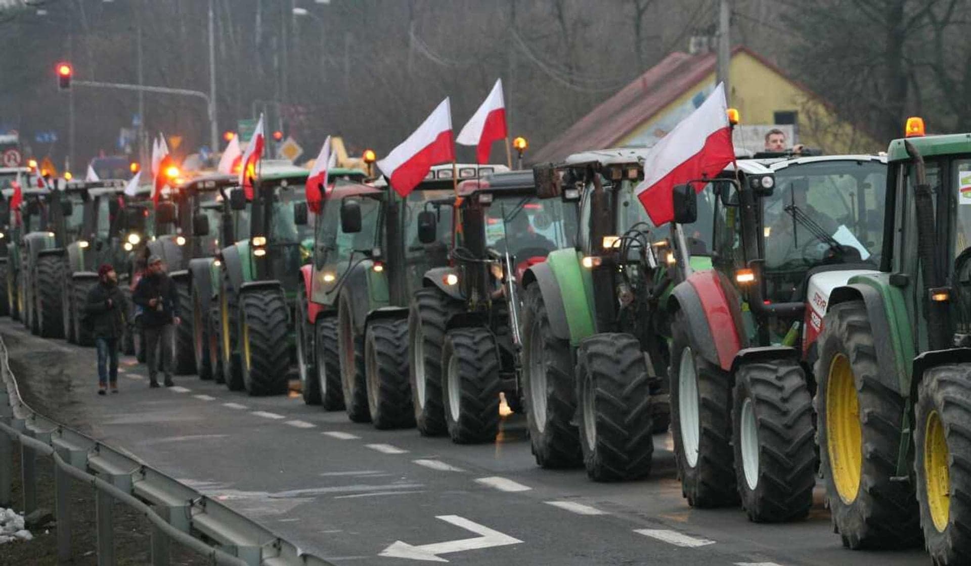 Polsko-czeski protest rolników. Tomasz Ognisty: nasz rząd nie robi nic, by wesprzeć rodzime rolnictwo