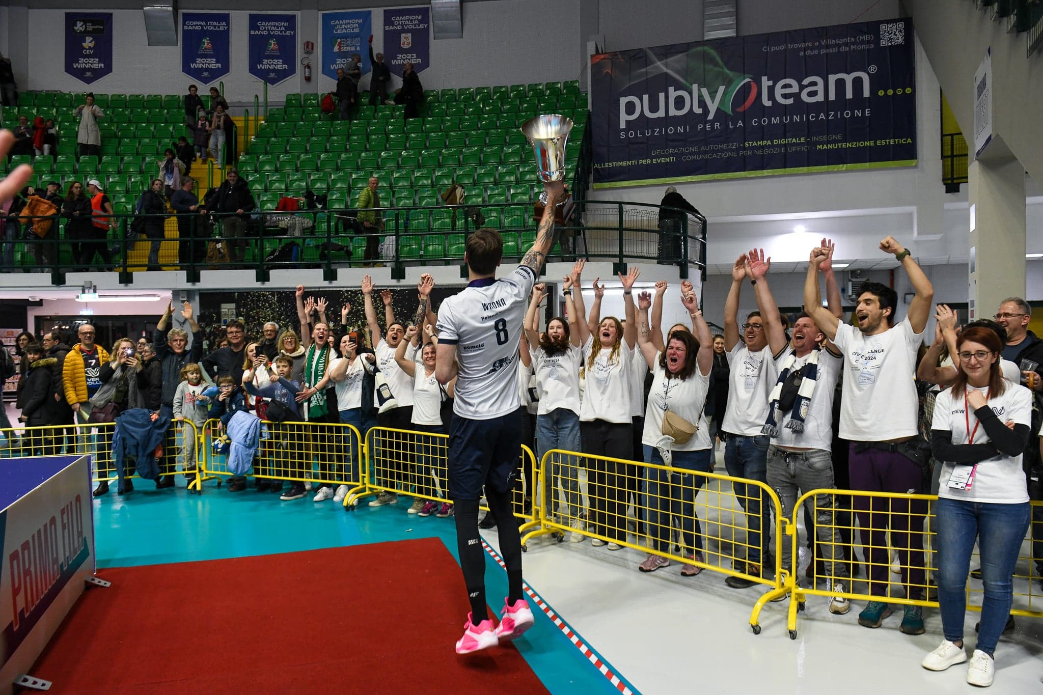 Projekt Warszawa zdobywcą Pucharu Challenge. Sebastian Świderski: myślę, że stołeczny klub będzie się szybko rozwijał