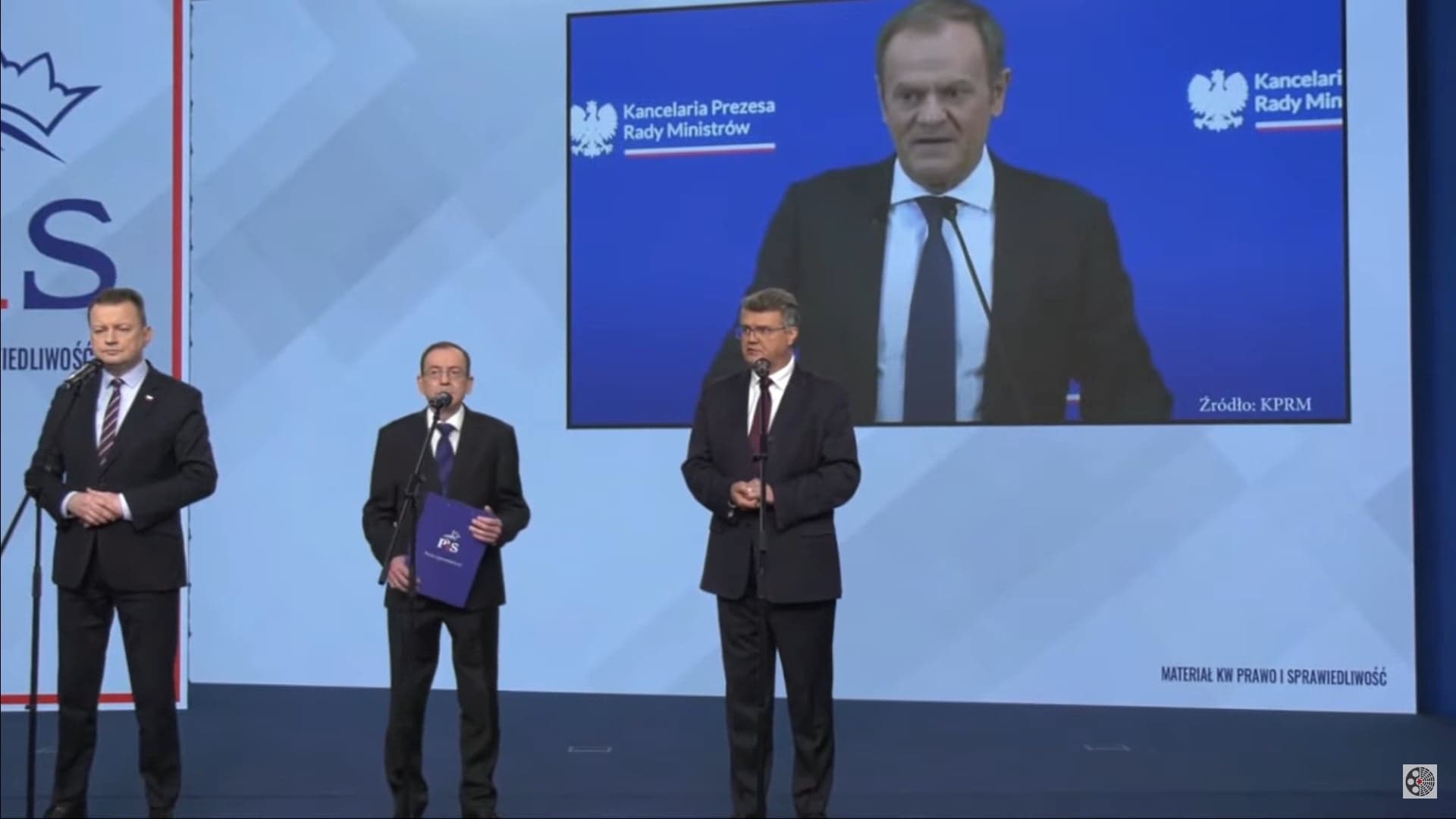 Mariusz Kamiński i Maciej Wąsik jasno na konferencji prasowej: dalej jesteśmy posłami