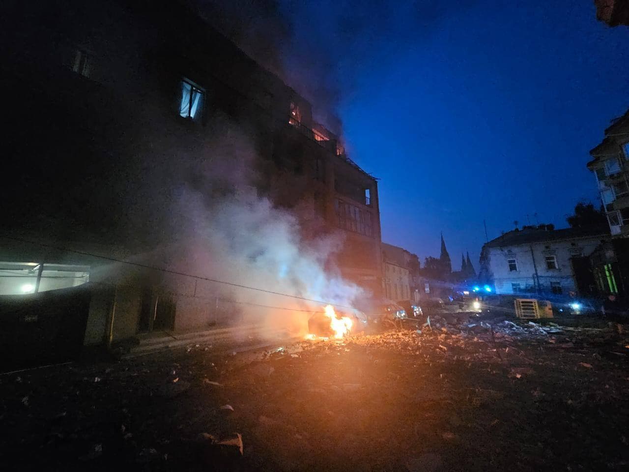 Atak rakietowy na Lwów. O skutkach mówi Artur Żak