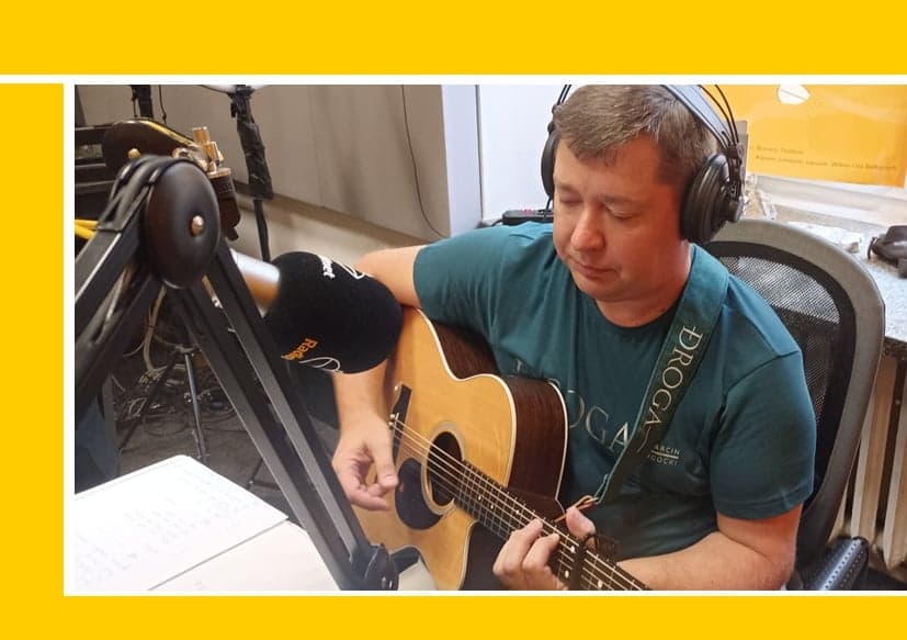 Marcin Wargocki z płytą „Droga” w audycji Radio Aktywni.