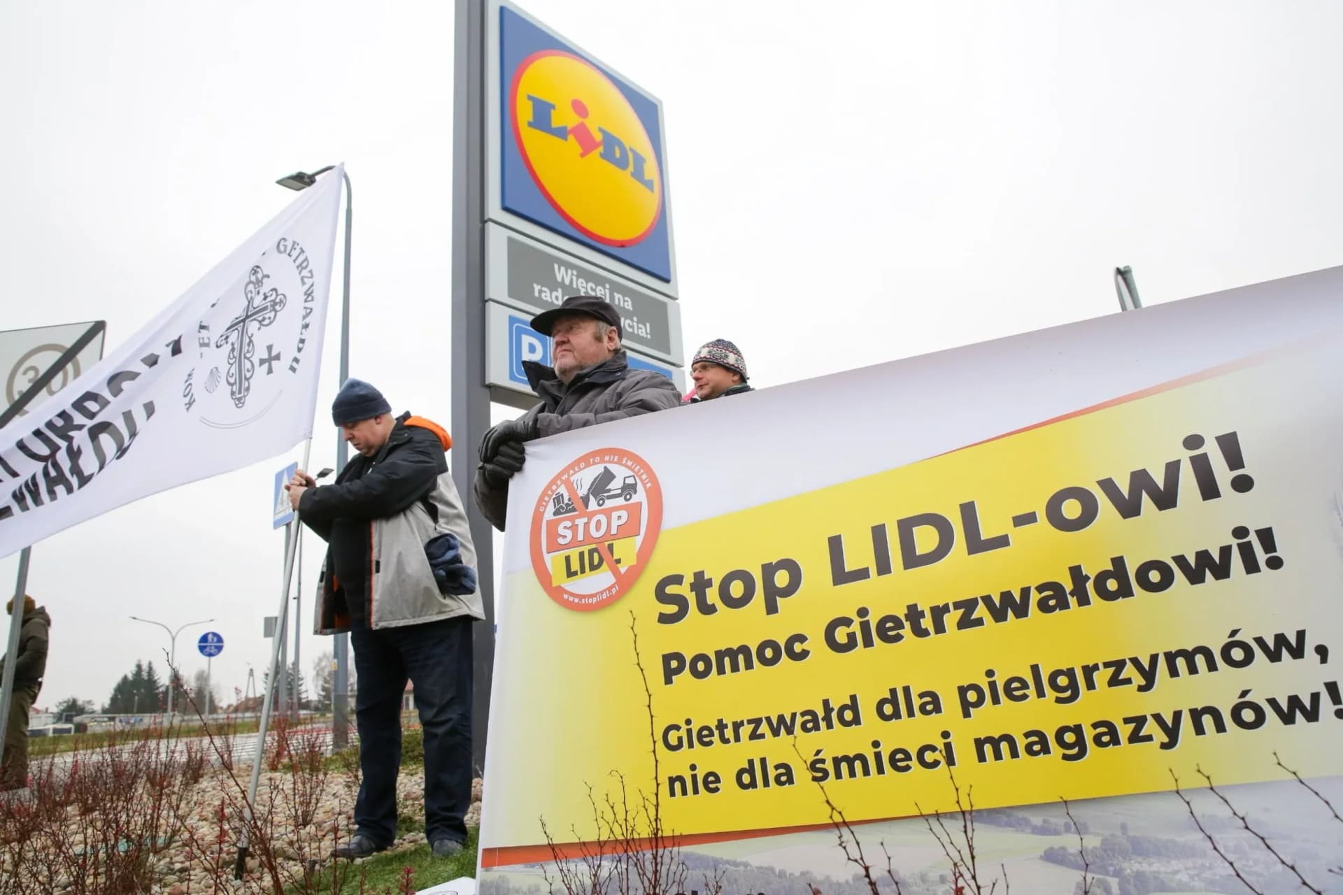 Komitet Obrony Gietrzwałdu: narracja Lidla o tym, że we wsi brakuje miejsc pracy, jest nieprawdziwa