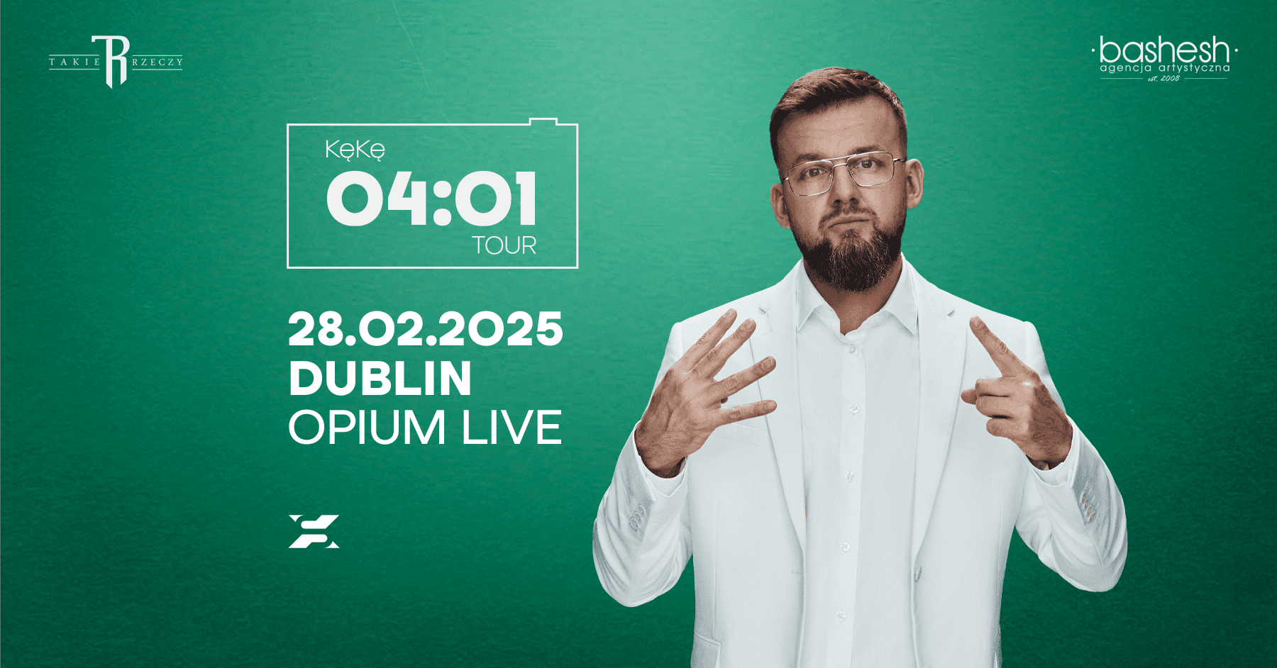 KęKę w Dublinie – niezapomniany koncert dla rodaków w Irlandii już 28 lutego – donosi Studio 37 Dublin