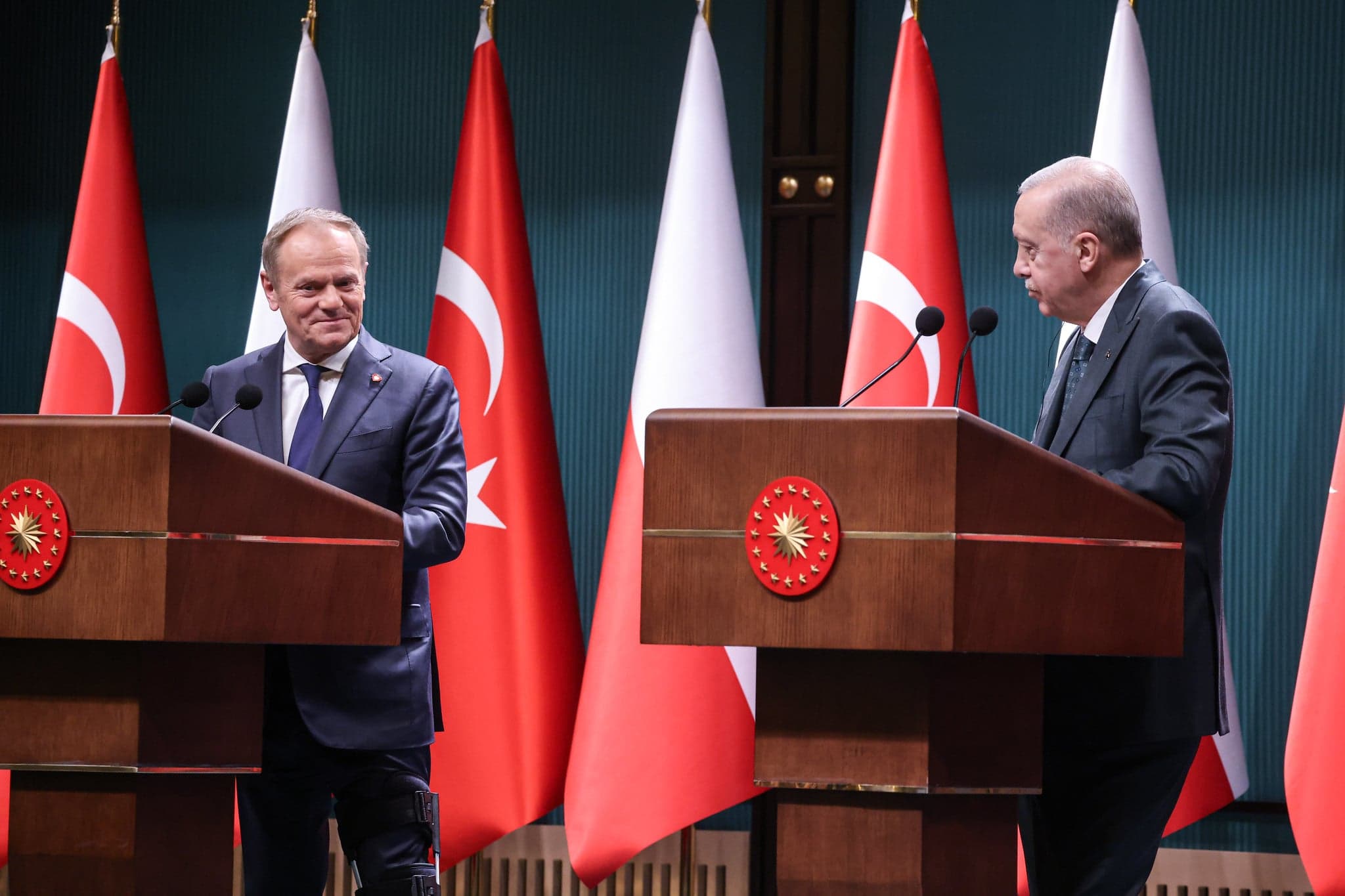 Spotkanie Erdogan-Tusk pozytywnie oceniane w tureckich mediach. Dr Zasztowt: rośnie szansa na zwarcie sił UE i Turcji