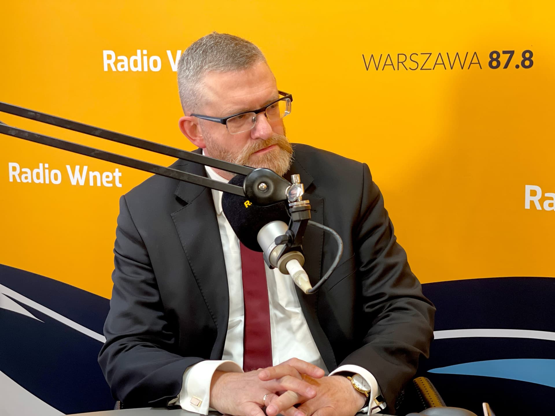 Łukasz Jankowski przerwał wywiad z Grzegorzem Braunem