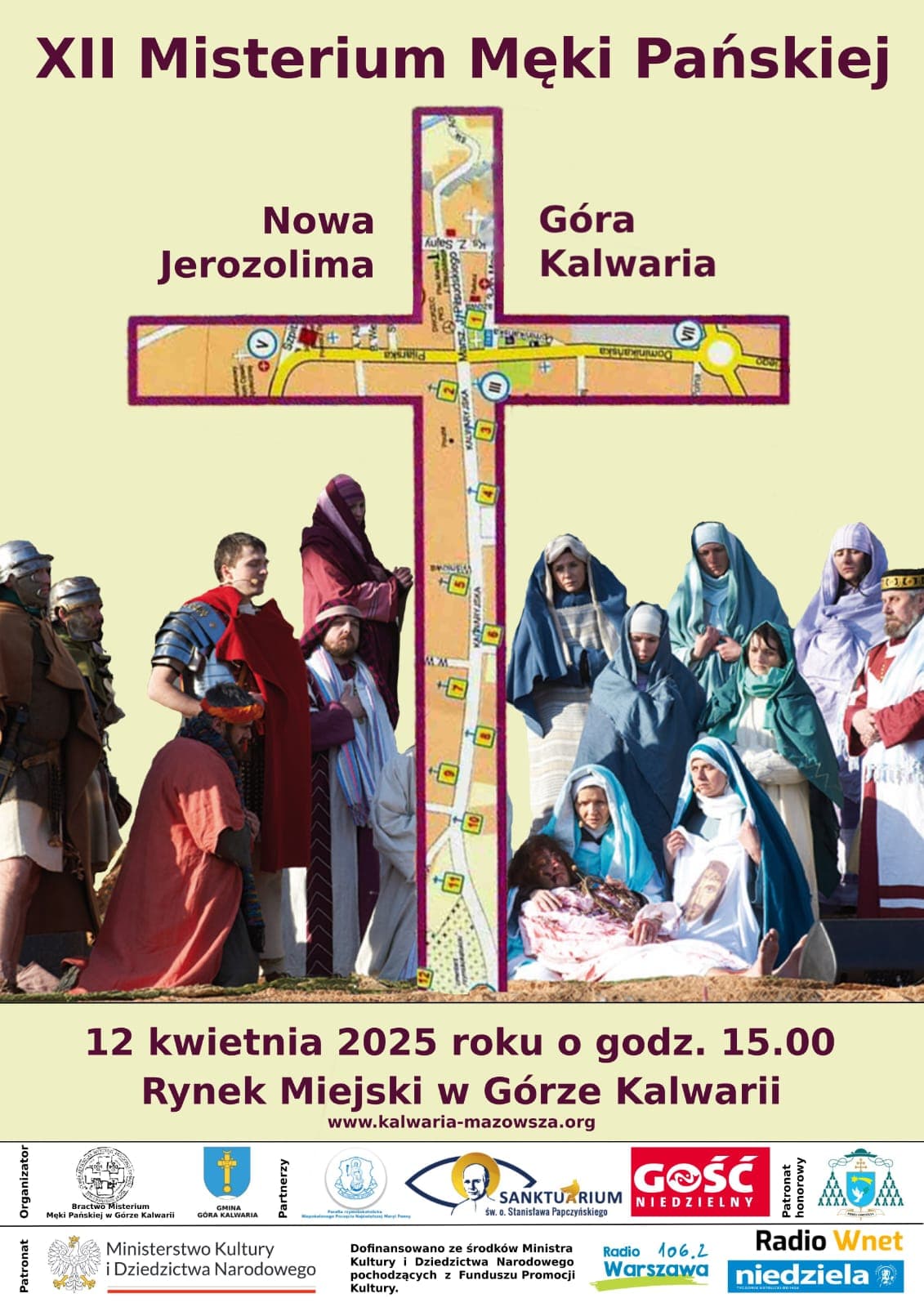 Miś – Misteria Jerozolimy i stacje pasyjne Góry Kalwarii – 03.04.2025 r.