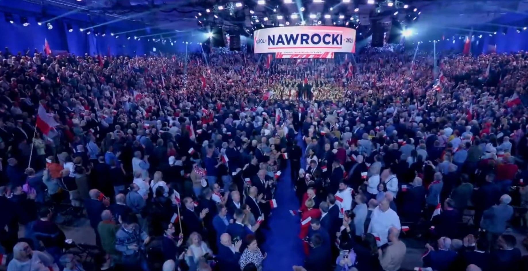 Rozpoczęła się konwencja Karola Nawrockiego w Łodzi