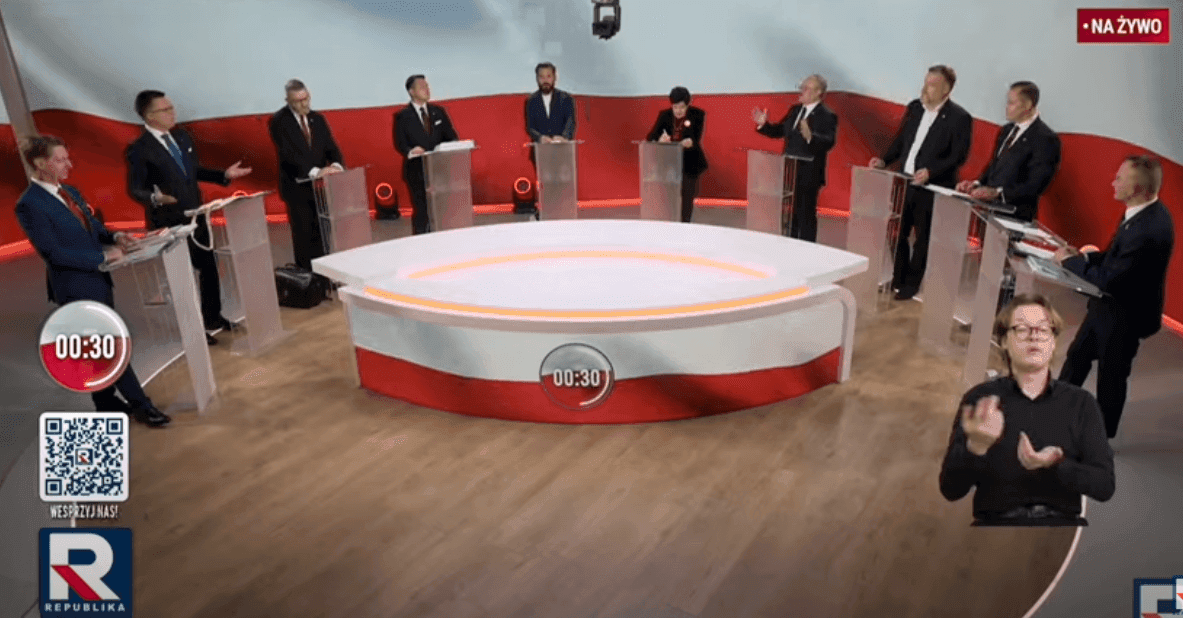 Komentarze w Radiu Wnet po debacie: Przegrany jest jeden – ten, którego nie było