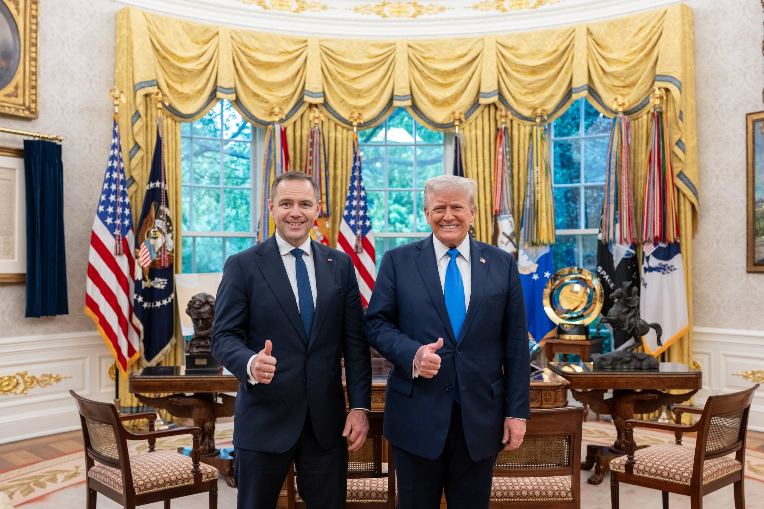 Prywatny rezerwat Sikorskiego? Jasina o wizycie Nawrockiego w USA