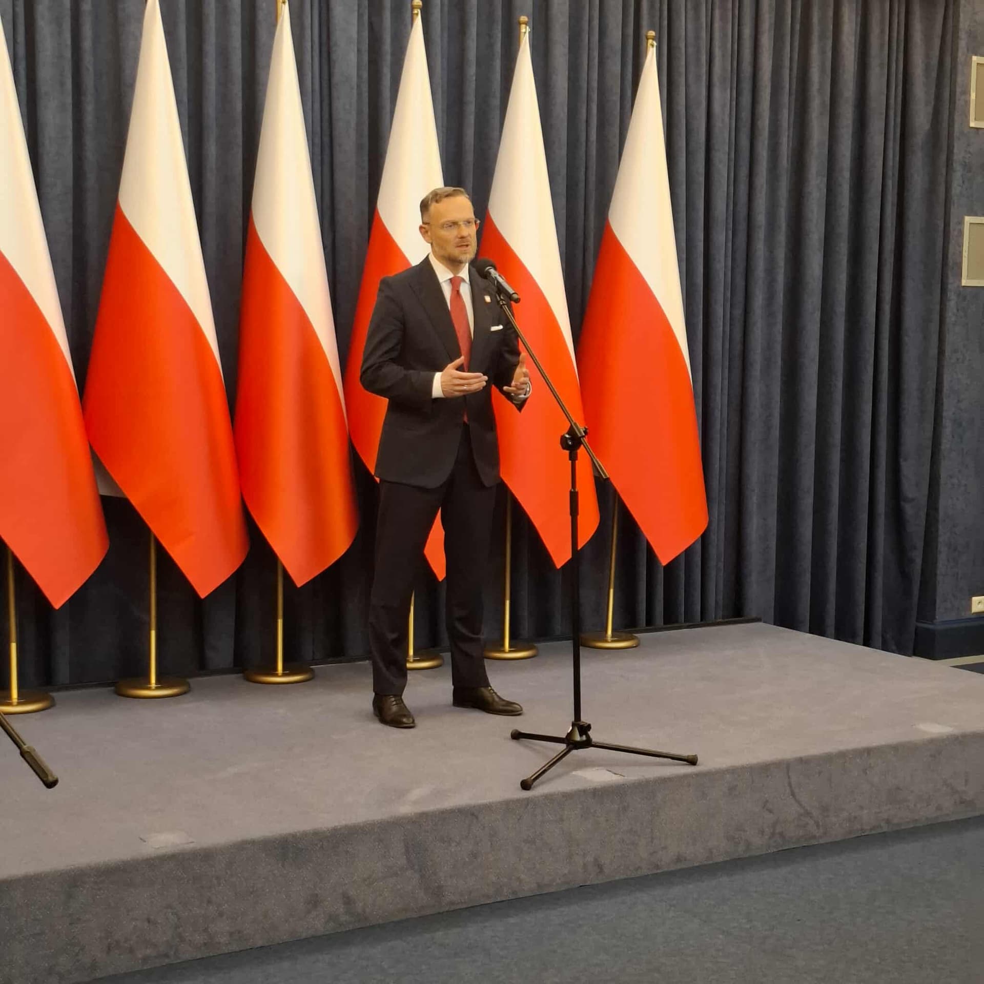 Zbigniew Bogucki: prezydent Nawrocki nie boi się gróźb premiera Tuska