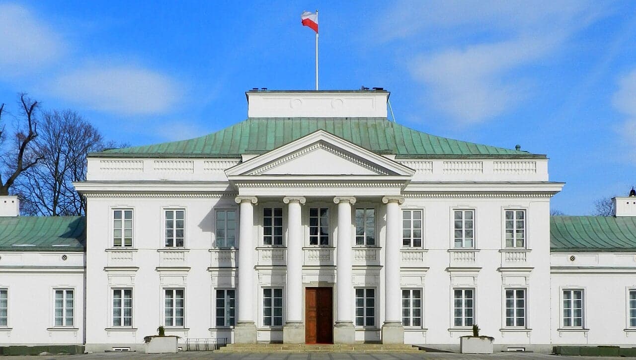 Policja: Zatrzymani w sprawie drona nad Belwederem to Ukrainiec i Białorusinka