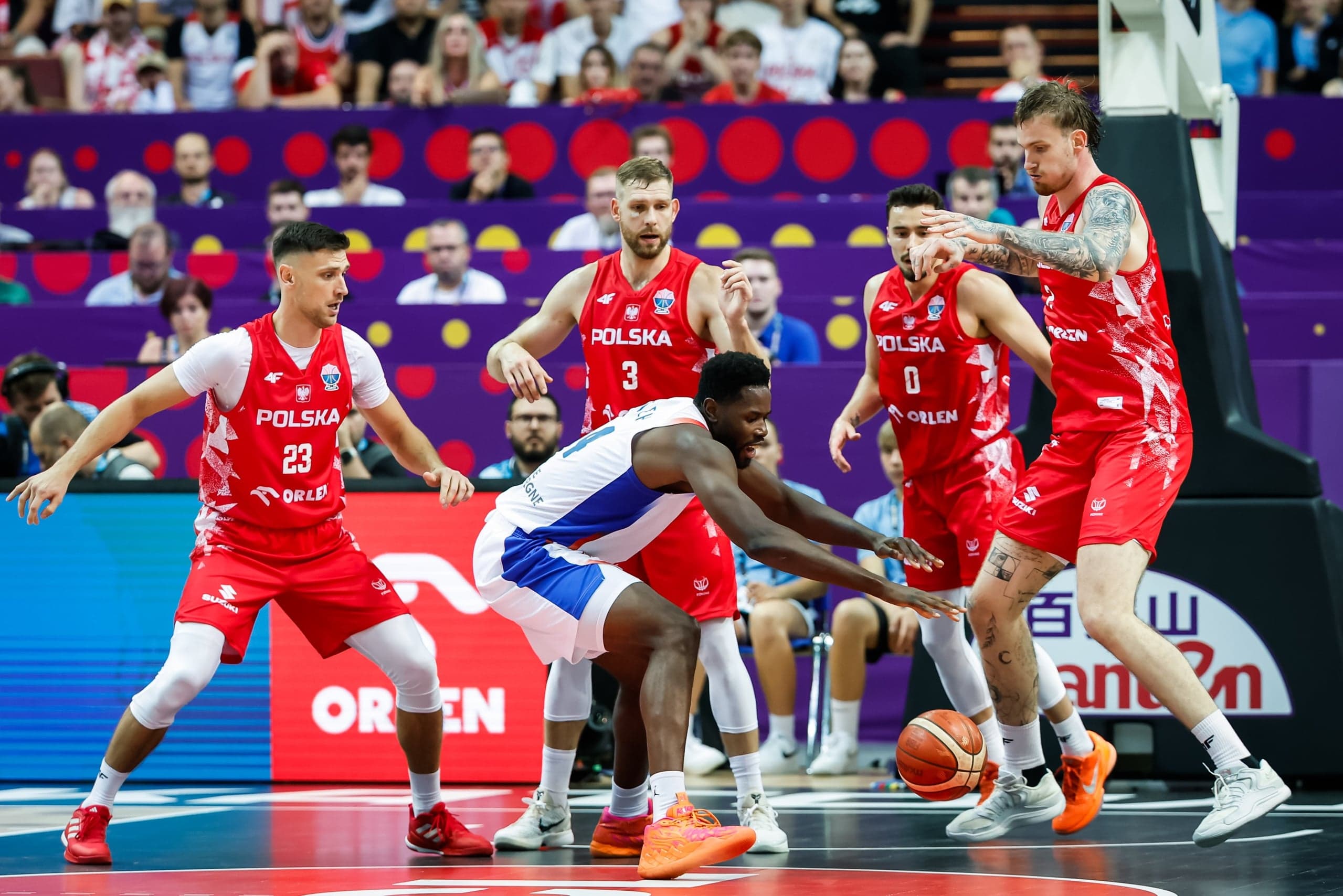 Polska słabsza od Francji, Włochy górą w hicie kolejki. Podsumowanie czwartej serii spotkań EuroBasket 2025