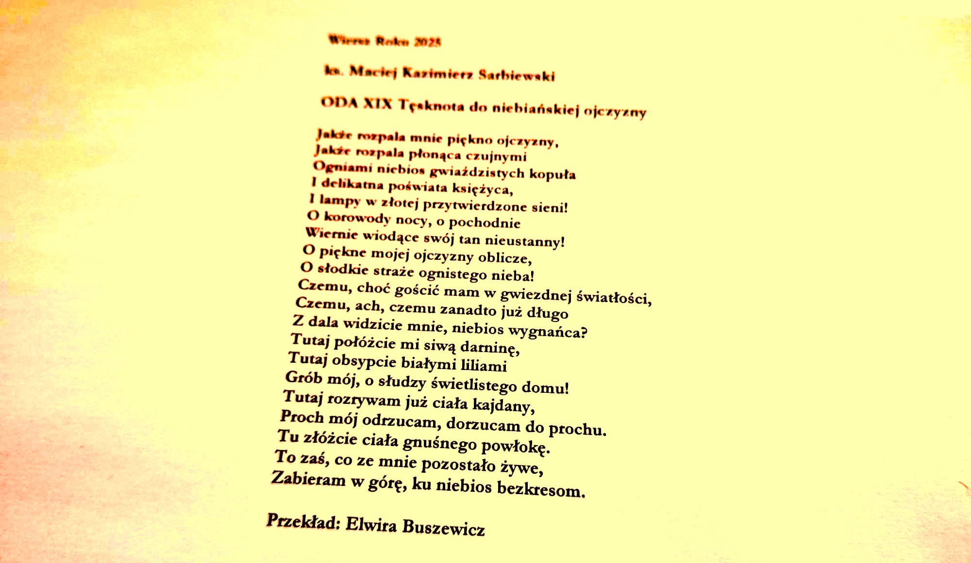 Ogłoszono Wiersz Roku 2025 – wiosna budzi się z poezją!